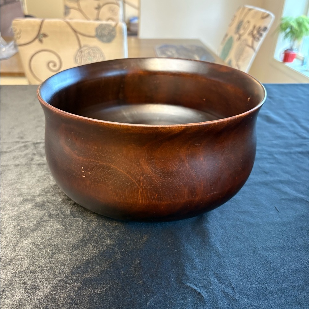 Olive & Thyme Mango Wood Bowl - Picture 1 of 6